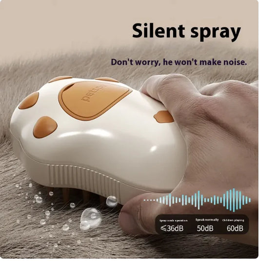 PawEase Grooming & Massaging Comb with Spray Function