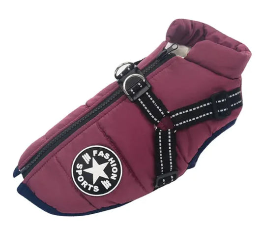 PawEase Large Winter Dog Jacket