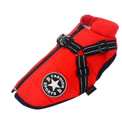 PawEase Large Winter Dog Jacket
