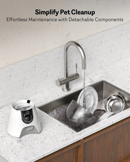 PawEase Automatic Cat Feeder with Camera