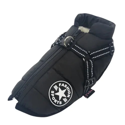 PawEase Large Winter Dog Jacket