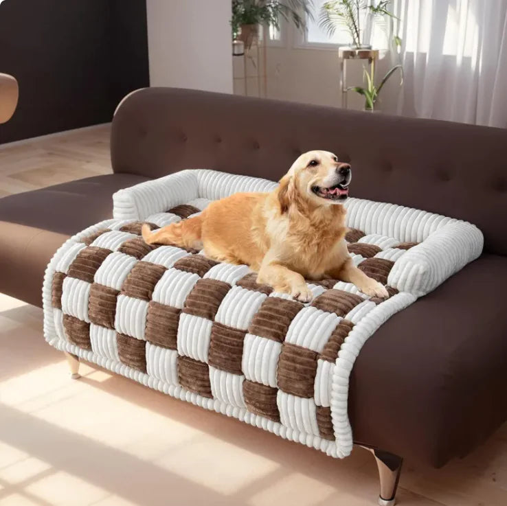 PawEase Cosy Plush Pet Bed