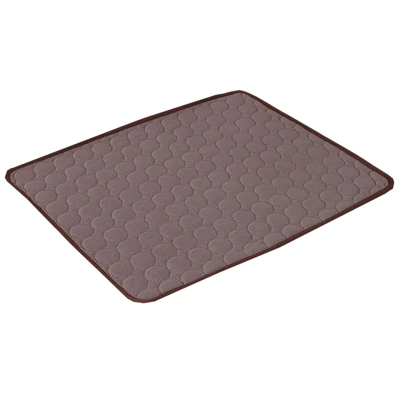 PawEase Portable Ice Silk Cooling Pad for Pets