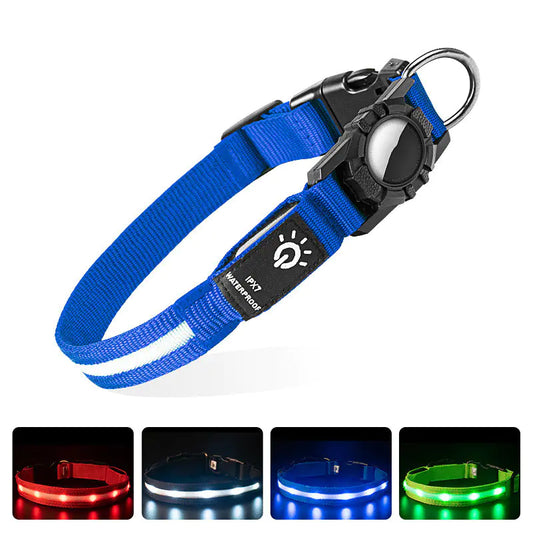PawEase Waterproof LED Locator Pet Collar