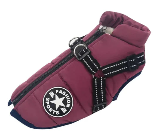 PawEase Large Winter Dog Jacket