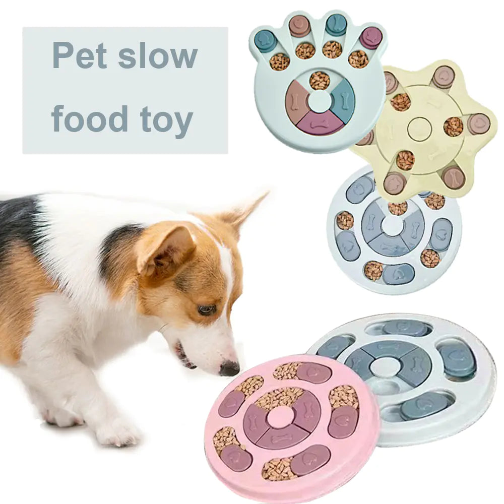 PawEase Interactive Pet Puzzle Toy for Slow Feeding Games