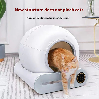 PawEase Automatic Self-Cleaning Cat Litter Box