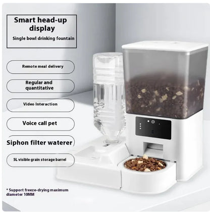PawEase Automatic Pet Feeder with Camera
