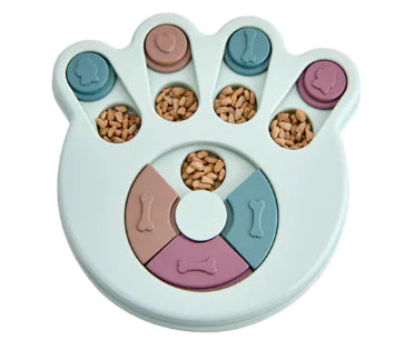 PawEase Interactive Pet Puzzle Toy for Slow Feeding Games