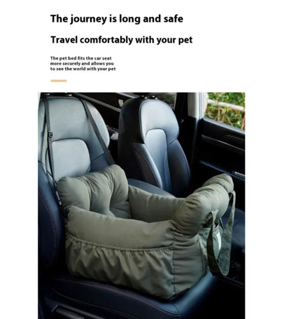 PawEase Multifunctional Pet Car Seat Bed