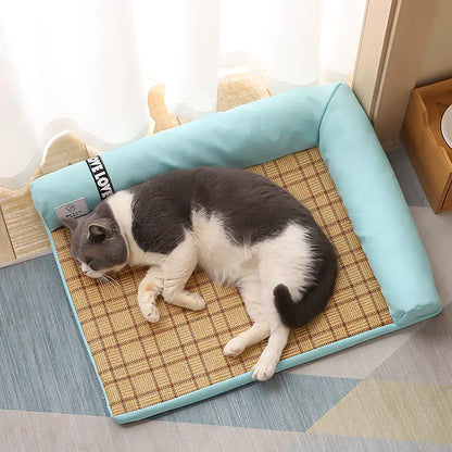 PawEase Bamboo Fibre Cooling Mat for Pets