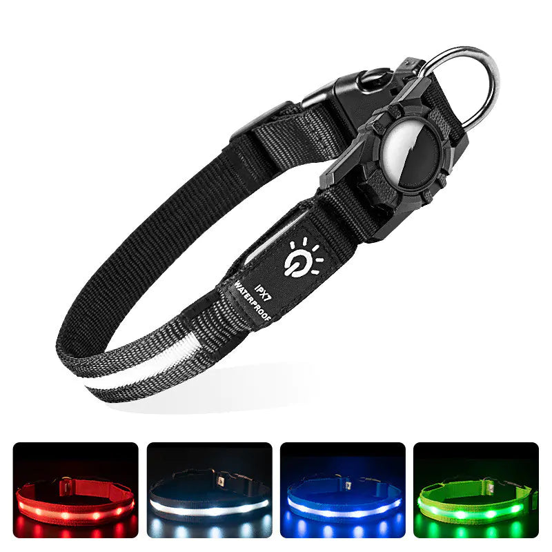 PawEase Waterproof LED Locator Pet Collar