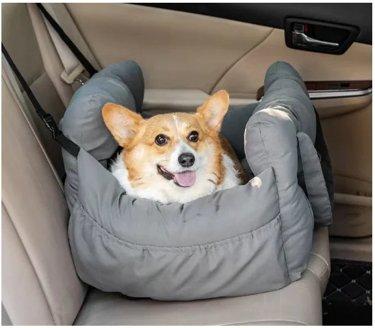 PawEase Multifunctional Pet Car Seat Bed
