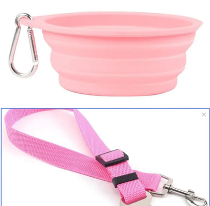 Dog Bowl & Strap