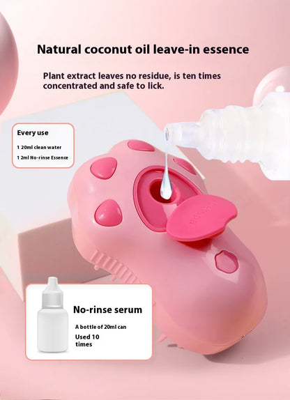 PawEase Grooming & Massaging Comb with Spray Function