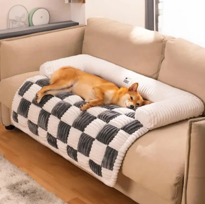 PawEase Cosy Plush Pet Bed