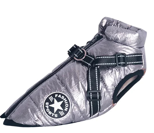 PawEase Large Winter Dog Jacket