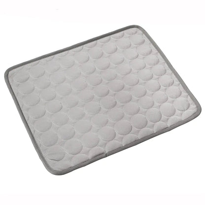PawEase Portable Ice Silk Cooling Pad for Pets