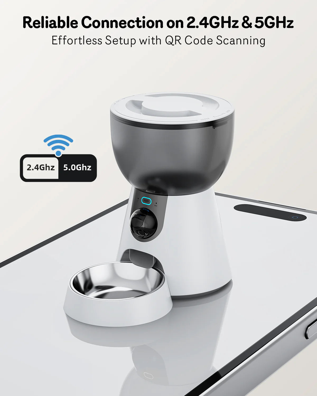 PawEase Automatic Cat Feeder with Camera