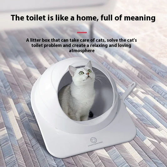 PawEase Oversized Cat Litter Box