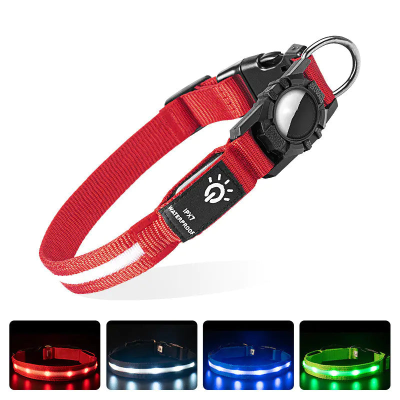 PawEase Waterproof LED Locator Pet Collar