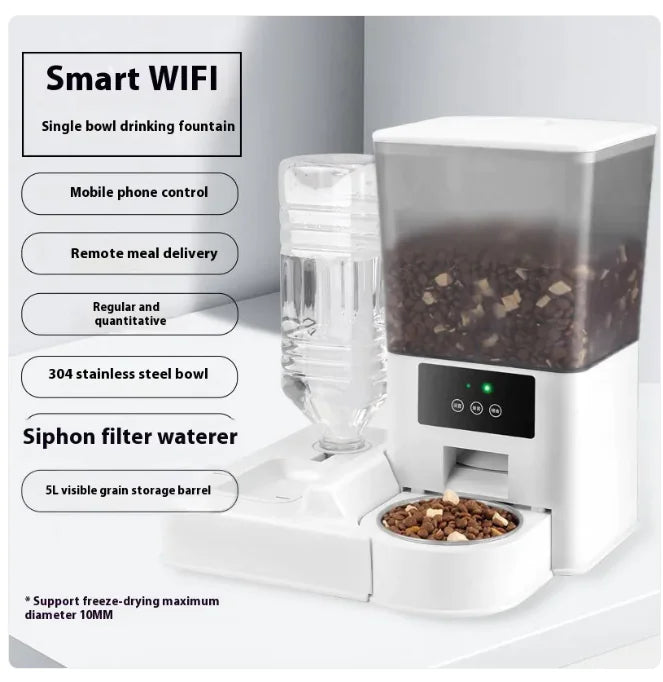 PawEase Automatic Pet Feeder with Camera